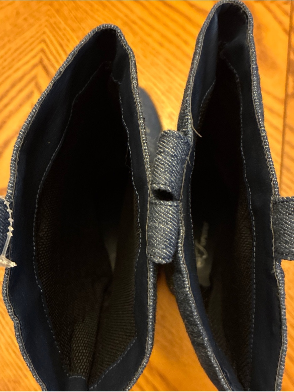 Forever Denim Western Cowboy Boots with Embroidered Detail size 6 - Picture 6 of 9